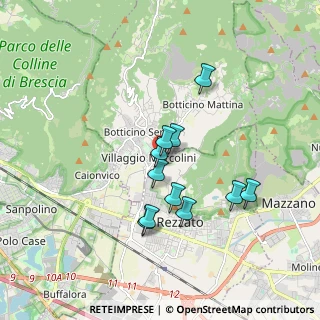 Mappa Via di Vittorio, 25082 Botticino BS, Italia (1.45818)