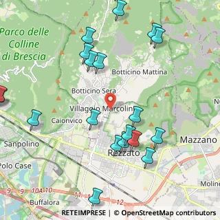 Mappa Via di Vittorio, 25082 Botticino BS, Italia (2.5825)