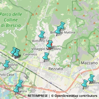 Mappa Via di Vittorio, 25082 Botticino BS, Italia (2.91643)
