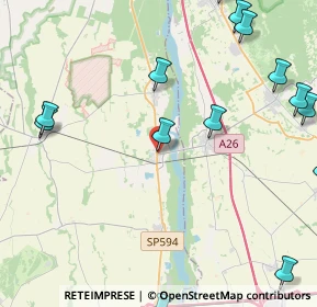 Mappa SP 65, 13030 Ghislarengo VC, Italia (6.741)