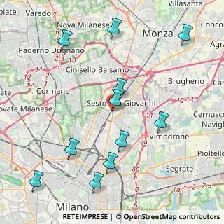 Mappa Viale Ercole Marelli, 20099 Sesto San Giovanni MI, Italia (4.70091)
