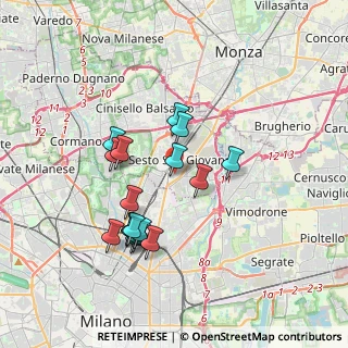 Mappa Via Como, 20099 Sesto San Giovanni MI, Italia (3.28)