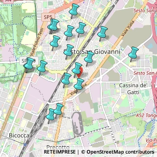 Mappa Via Como, 20099 Sesto San Giovanni MI, Italia (1.05611)