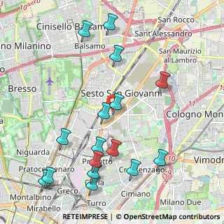 Mappa Via Como, 20099 Sesto San Giovanni MI, Italia (2.42375)