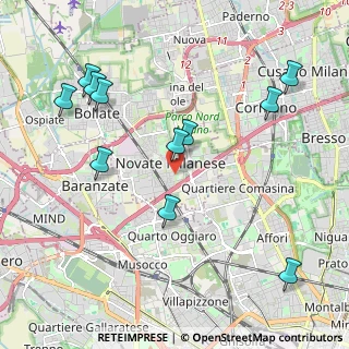 Mappa Via Giovanni Verga, 20026 Novate Milanese MI, Italia (2.29455)