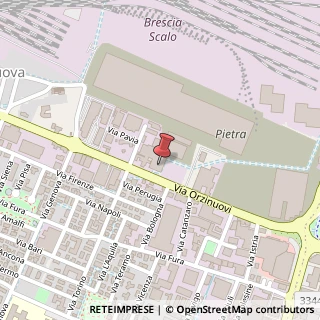 Mappa Via Orzinuovi, 38, 25125 Brescia, Brescia (Lombardia)