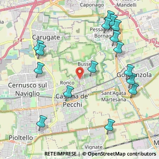 Mappa Via I Maggio, 20060 Bussero MI, Italia (2.59)