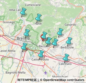 Mappa Via Artigianale, 25082 Botticino BS, Italia (6.62636)