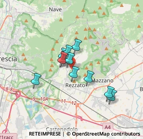 Mappa Via Artigianale, 25082 Botticino BS, Italia (2.38727)