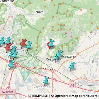 Mappa Via Artigianale, 25082 Botticino BS, Italia (5.46286)