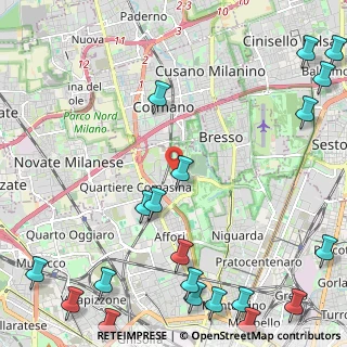 Mappa Vicolo Diomede Pantaleoni, 20161 Milano MI, Italia (3.4265)