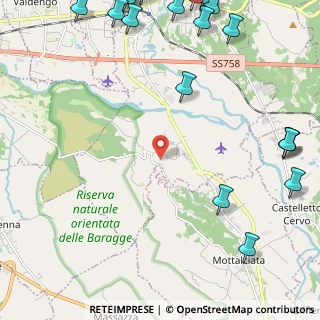Mappa Via Castellengo, 13836 Cossato BI, Italia (3.572)
