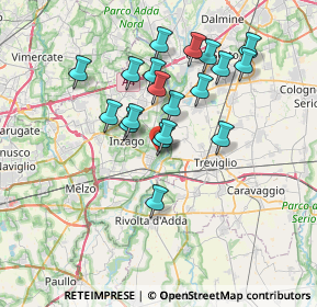 Mappa Via C. D'Adda, 20062 Cassano d'Adda MI, Italia (6.29105)