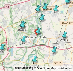 Mappa Via C. D'Adda, 20062 Cassano d'Adda MI, Italia (5.22214)