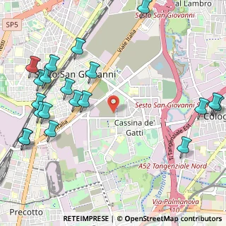 Mappa Via delle Industrie, 20099 Bernareggio MB, Italia (1.4235)