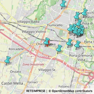 Mappa Via Pisa, 25125 Brescia BS, Italia (2.75813)