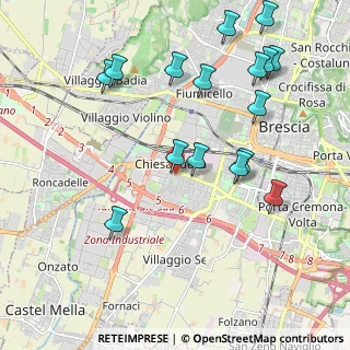 Mappa Via Pisa, 25125 Brescia BS, Italia (2.2825)