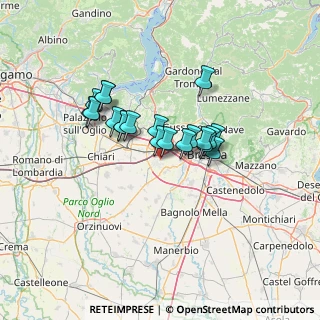 Mappa Via S. Francesco D'Assisi, 25039 Travagliato BS, Italia (10.115)