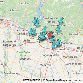 Mappa Via S. Francesco D'Assisi, 25039 Travagliato BS, Italia (8.84)