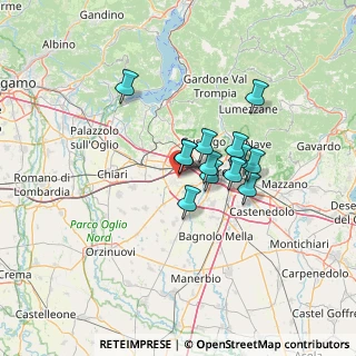 Mappa Via S. Francesco D'Assisi, 25039 Travagliato BS, Italia (9.24923)