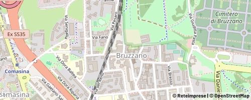 Mappa Milão