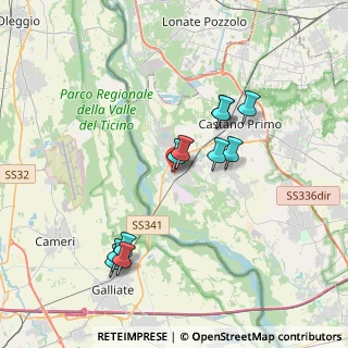 Mappa Via Roma, 20029 Turbigo MI, Italia (3.44)