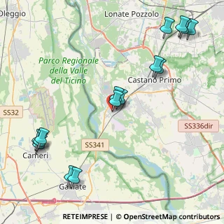 Mappa Via Roma, 20029 Turbigo MI, Italia (5.21467)