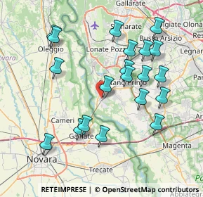 Mappa Via Roma, 20029 Turbigo MI, Italia (7.831)