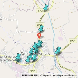 Mappa Via Badia, 36043 Camisano Vicentino VI, Italia (1.108)