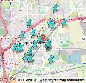 Mappa Via Generale dalla Chiesa, 20093 Cologno Monzese MI, Italia (0.894)