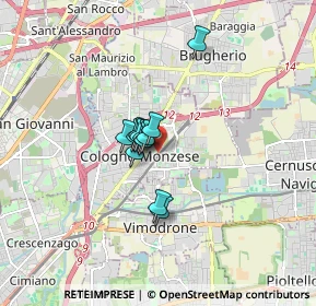 Mappa Via Generale dalla Chiesa, 20093 Cologno Monzese MI, Italia (0.92917)