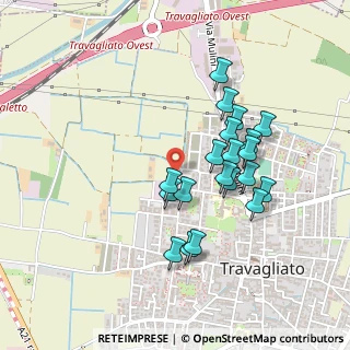Mappa Via dei Sambrioli, 25039 Travagliato BS, Italia (0.4085)