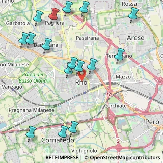 Mappa Piazza S. Vittore, 20017 Rho MI, Italia (2.65438)
