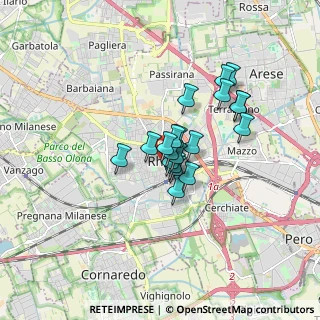 Mappa Piazza S. Vittore, 20017 Rho MI, Italia (1.1405)