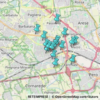 Mappa Piazza S. Vittore, 20017 Rho MI, Italia (1.09941)
