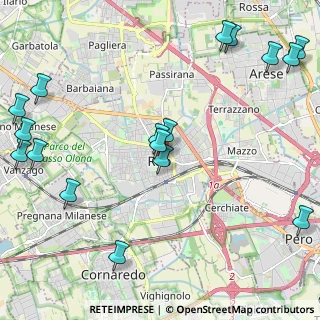 Mappa Piazza S. Vittore, 20017 Rho MI, Italia (2.87588)