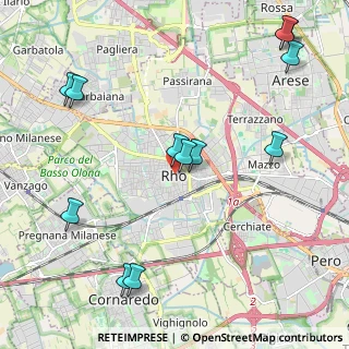 Mappa Piazza S. Vittore, 20017 Rho MI, Italia (2.53167)