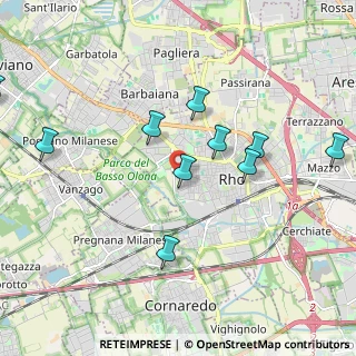 Mappa Via Don Primo Mazzolari, 20017 Rho MI, Italia (2.35636)