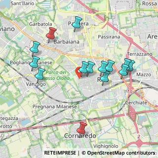 Mappa Via Don Primo Mazzolari, 20017 Rho MI, Italia (1.99643)
