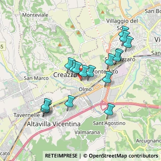 Mappa Viale Italia, 36051 Vicenza VI, Italia (1.77235)