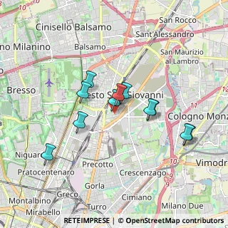 Mappa Via Marsala, 20099 Sesto San Giovanni MI, Italia (1.51273)