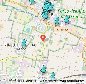 Mappa Cascina Pirogalla, 20065 Inzago MI, Italia (1.3405)