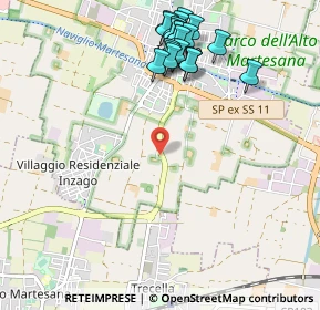Mappa Cascina Pirogalla, 20065 Inzago MI, Italia (1.1505)