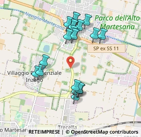 Mappa Cascina Pirogalla, 20065 Inzago MI, Italia (0.9105)