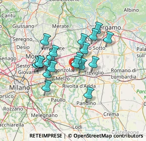 Mappa Cascina Pirogalla, 20065 Inzago MI, Italia (11.249)