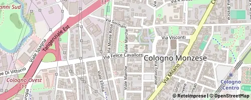 Mappa Cologno Monzese