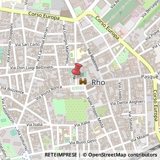 Mappa Via Edmondo de Amicis, 1, 20017 Rho, Milano (Lombardia)