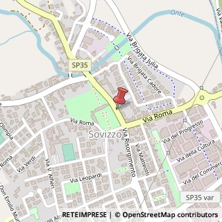 Mappa Via Guglielmo Marconi,  10, 36050 Sovizzo, Vicenza (Veneto)