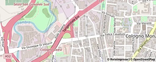 Mappa Cologno Monzese