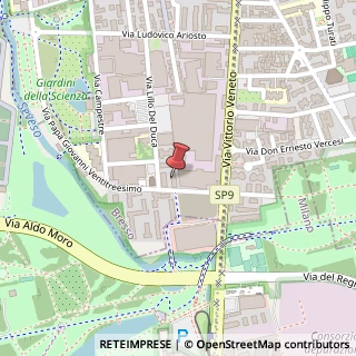 Mappa Via Papa Giovanni XXIII, 14, 20091 Bresso, Milano (Lombardia)